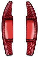 T-Carbon carbon steering wheel paddles for Mercedes A/CLA/C/CLS/E/G/GLA/GLB/GLC/GLE/S 2021-, red - Paddle Shifters