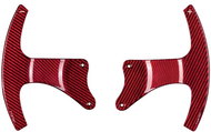 T-Carbon carbon replacement steering wheel paddles for Maserati GT, red carbon - Paddle Shifters