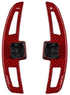 T-Carbon carbon steering wheel paddles for Audi A3/S3/RS3, A4/RS4, A5/RS5, A6, A7, TT/TTRS, red - Paddle Shifters