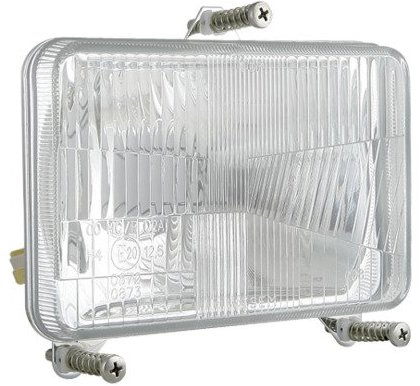 WESEM Parabola RE.27021, 168 × 106 mm, 2-function, socket H4, screws 130 × 140 mm - Parabola - Main image