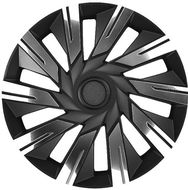 Argo Tecna 14" chrome/black lids set of 4 - Dísztárcsa