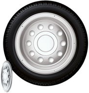 Argo Truck TB01-F 22,5" Hátsó teherautó dísztárcsa szett, 4 db - Dísztárcsa