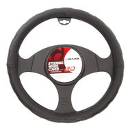 4CARS Potah volantu černý - Potah na volant