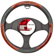 4CARS Potah volantu 37-39 cm imitace dřeva - Potah na volant