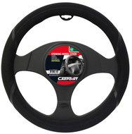 Carpoint Comfort steering wheel cover black - Steering Wheel Cover