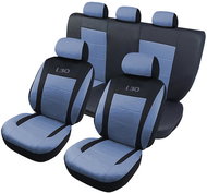 CAPPA ELEGANCE i30 black/blue - Car Seat Covers