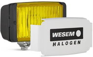 WESEM Fog light yellow HM1.07429, 138 × 78 mm with cover - Front Fog Lamp