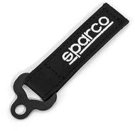 Sparco towing eye shape, black - Keychain