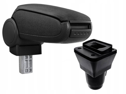 PROTEC Armrest Dacia Duster textile black 2018-2022 - Elbow Rest - Main image