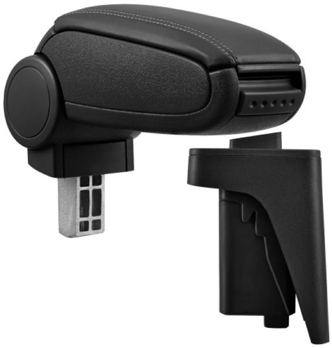 PROTEC Armrest of the Audi A3 S3 8P synthetic leather black 2004-2010 - Elbow Rest - Main image