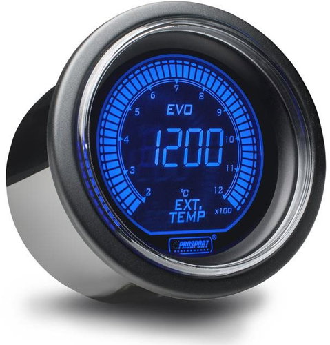 Prosport Performance Additional alarm clock EVO series, EGT temperature measured value Main image Prosport Performance Additional alarm clock EVO series, EGT temperature measured value - Dashboard Gauge - Main image