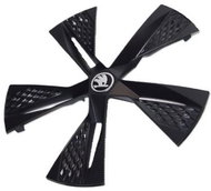 Škoda Aluminium disc cover for 19" PROCYON black-matt - Wheel Covers