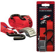 QUICKLOADER Cambuckle Z-lock S-hooks 400 kg, 4 m × 25 mm - Tie Down Strap