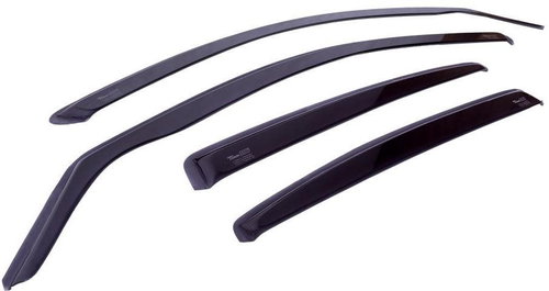 Heko Toyota Hilux 2015- (4 doors, 4 parts) - Wind deflectors - Main image