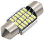 Rabel LED autožárovka 31 mm Canbus 18 smd 3014 C5W C10W C15W SV8,5 bílá + stabilizátor - LED Car Bulb