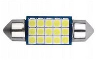 Rabel LED autožárovka 36 mm Canbus 15 LED 3030 SMD C5W C10W SV8,5 bílá - LED autožárovka