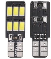 Rabel LED autožárovka T10 W5W Canbus 6 smd 5630 bílá, boční + stabilizátor  - LED Car Bulb