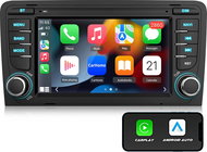 Ossuret Car radio of the Audi A3 8P S3 RS3 2003-2013, CarPlay, Android Auto, GPS, WiFi, Bluetooth, D - Car Radio
