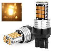 Rabel W21W WY21W 45 led 4014 CANBUS T15 ORANGE - LED Car Bulb