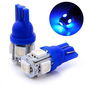 Rabel 24V T10 W5W 5 smd 5050 MODRÁ - LED autožárovka
