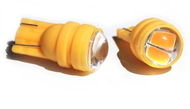 Rabel T10 W5W 2 smd 5630 ORANŽOVÁ s čočkou - LED autožárovka