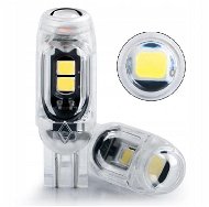Rabel T10 W5W 5 smd 3030 white with lens - LED Car Bulb