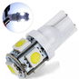 Rabel T10 W5W 5 smd 5050 white - LED Car Bulb