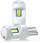 Rabel T10 W5W 6 smd 3030 keramická bílá s čočkou - LED autožárovka