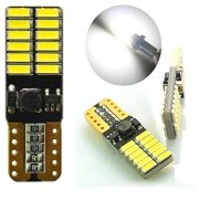 Rabel T10 W5W Canbus 24 smd 3014 white, side + stabilizer - LED Car Bulb