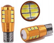 Rabel T10 W5W Canbus 30 smd 3014 bílá + stabilizátor - LED autožárovka