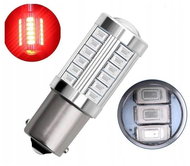 Rabel BA15S 33 smd 5630 P21W RED with lens - LED Car Bulb