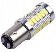 Rabel BAY15D 33 smd 5630 P21/W5 white with lens - LED Car Bulb
