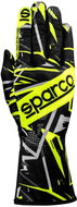 Sparco Karting gloves K-ROOKIE, black and yellow, size 10 - Driving Gloves