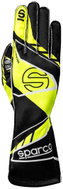 Sparco Karting gloves K-ARROW+, with FIA homologation, black-yellow, size 8 - Driving Gloves