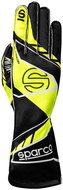 Sparco Karting gloves K-ARROW+, with FIA homologation, black and yellow, size 9 - Driving Gloves
