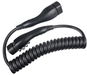 Sectron Nabíjecí kabel spirálový - Type 2 / Type 2, 22 kW, 3 × 32 A, 400 V, 2,5 m - Nabíjecí kabel pro elektromobily