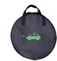 Car Boot Organiser SECTRON Bag for charging cables, green logo - Taška do kufru auta