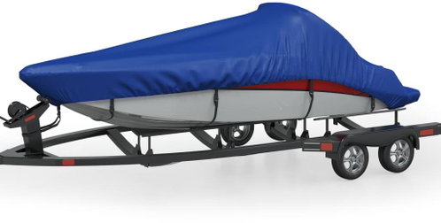 SHUMEE Boat cover blue 440 × 260 cm - Tarp - Main image