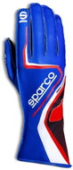 Sparco Kartingové rukavice Record s vnějším švem, modro-červené, vel. 12 - Driving Gloves