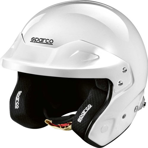 Sparco RJ helmet with FIA homologation, white, S (55-56) - Car Helmet - Main image