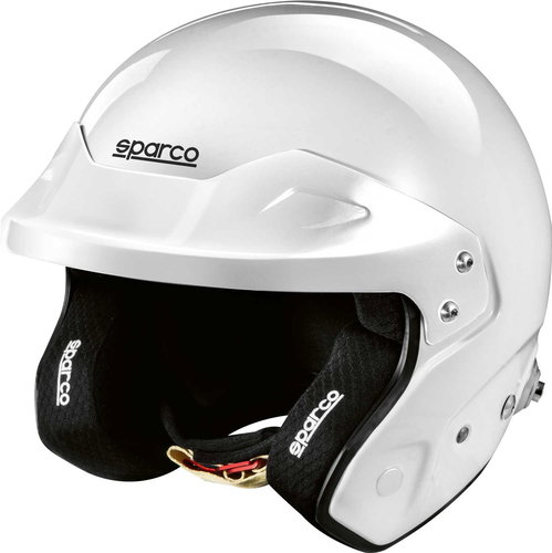 Sparco RJ helmet with FIA homologation, white, L (60) - Car Helmet - Main image