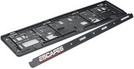 Escape6 Registration plate pad - Licence Plate Holder