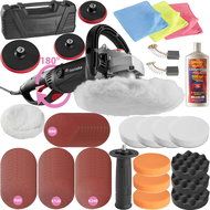 Angle polisher 1500W, 60 parts incl. polisher - Car Polisher