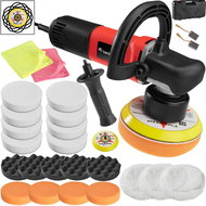 Orbital polisher Excenter 710W with case, 25 parts - Car Polisher