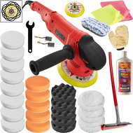 Orbital polisher Excenter 710W, 29 parts incl. polisher - Car Polisher