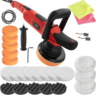 Orbital polisher Exzenter 810W digital, 25 parts - Car Polisher