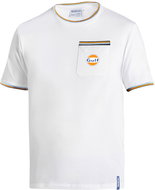 Sparco triko Gulf s náprsní kapsičkou, bílé XL - T-Shirt
