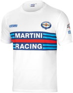 Sparco tričko Martini Racing, barva bílá, velikost XS - T-Shirt