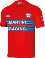 Sparco tričko Martini Racing, barva červená, velikost XS - Tričko