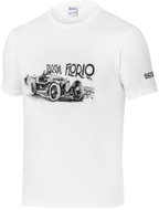Sparco tričko Targa Florio Design, barva bílá, velikost XS - Tričko